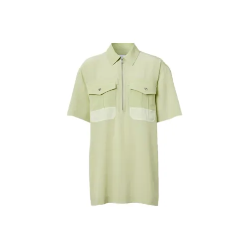 Burberry Рубашка Женская Туманный Зеленый