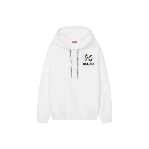 KENZO Tiger Tail Series Белый Женские Свитшоты