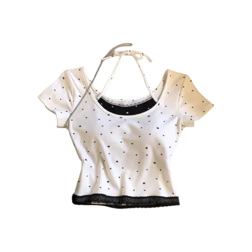 Mu Qingqing Комплект с короткими рукавами рубашка женский