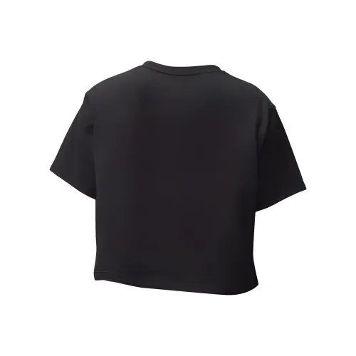 lululemon Fention Рукав с оборванным плечом T-рубашка Женская Черная