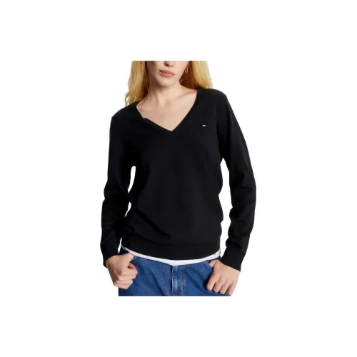 Tommy Hilfiger Черные Женские Свитеры