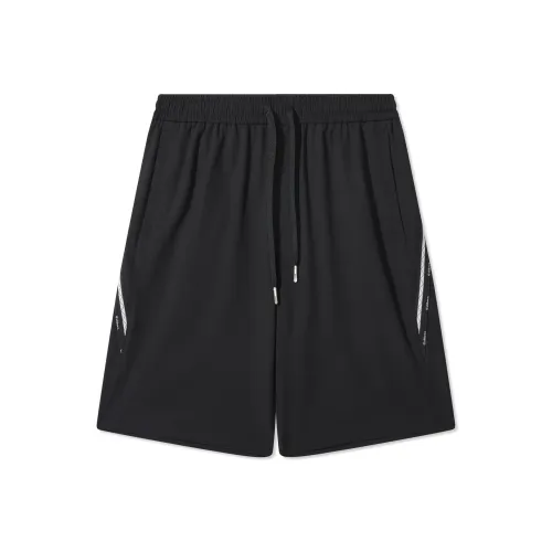 Cabbeen Повседневные шорты Мужские Угольный черный 01