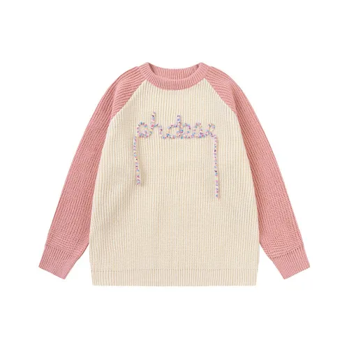 Katie Ermilio Свитер Женский Розовый