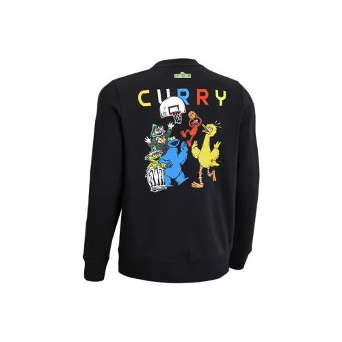 Under Armour Curry Черные Женские Свитшоты
