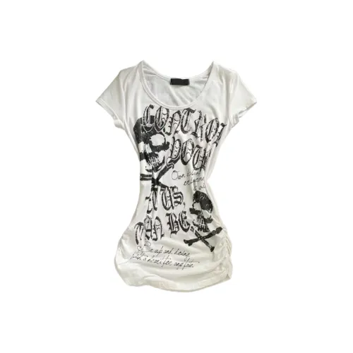 YINLEI Белые Женские Футболки