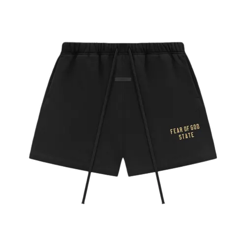 Fear Of God Essentials Повседневные шорты Мужские Obsidian Black Black