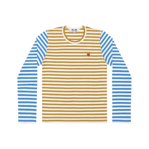 CDG Play Две Тон Женские T-Рубашки