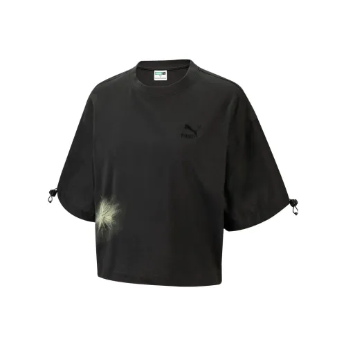 PUMA Humming 3,SS23 Chinese Culture Tribute Series Черные Женские Футболки