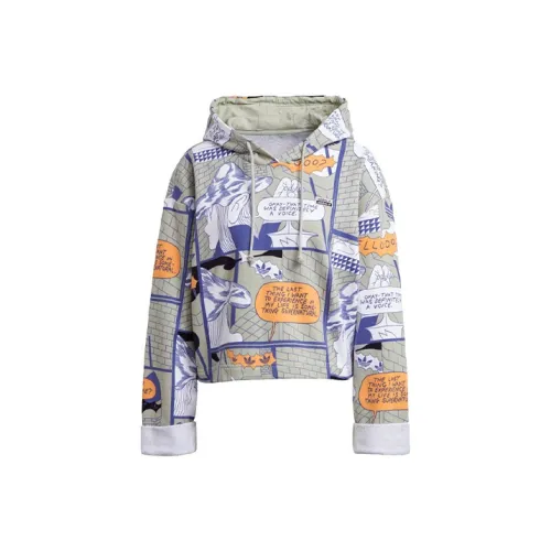 Adidas Originals Толстовка Женская Зеленая