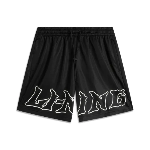 LINING Sports Life Collection Черные Мужские Повседневные Шорты