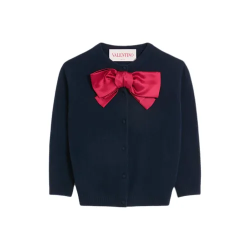 Valentino SS25 Свитер Женский Морской Синий