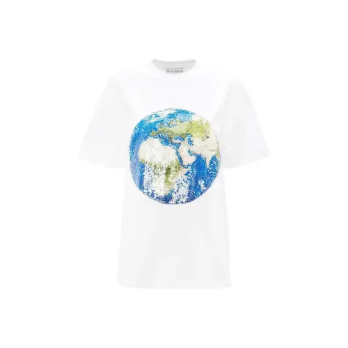 JW Anderson Белые Женские Футболки