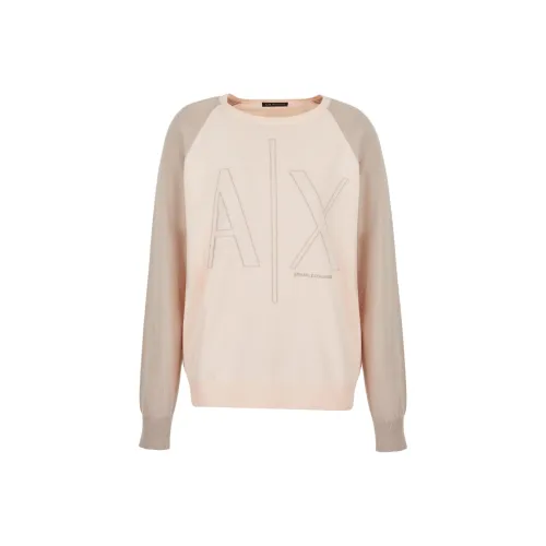 ARMANI EXCHANGE SS24 Свитер Женский Абрикос