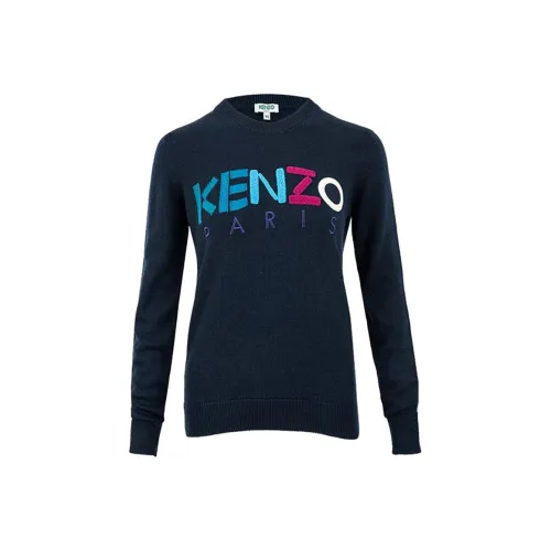 KENZO Темно-синий Женский Трикотаж