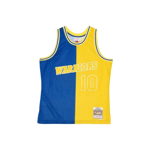 NBA x MITCHELL NESS Баскетбольная Джерси Мужская Золотая