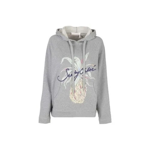SEE BY CHLOE Серый Женские Свитшоты