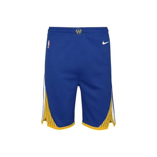 NBA x Nike Golden State Warriors Баскетбольные шорты Мужские Синие