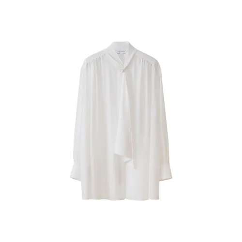 NancyCavally Рубашка Женская Белая