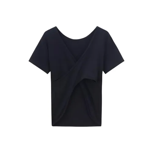 KEAB Стандартная T-рубашка Женская Черная