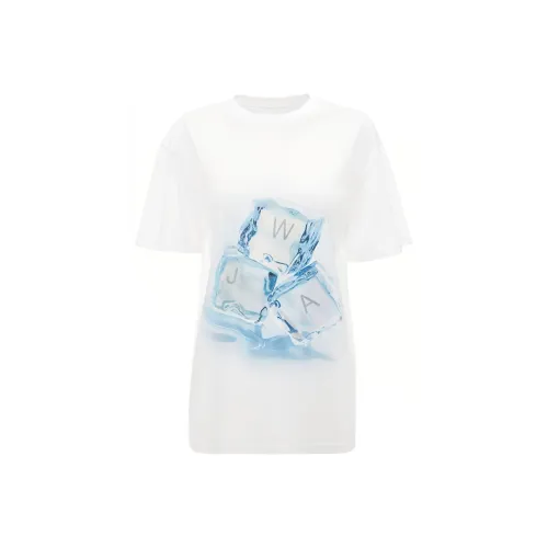 JW Anderson Белые Женские Футболки
