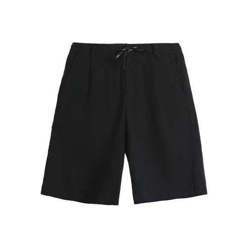 PUSH HZC Повседневные шорты Мужские Черные