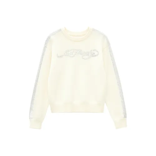 Ed Hardy Трикотаж Женский Айвори Белый