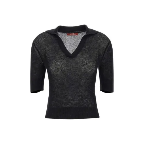 MaxMara Свитер Женский Углеродно-Черный