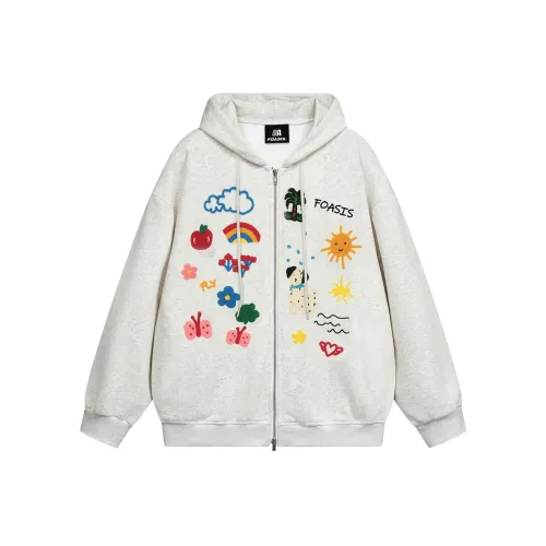 FOASIS Свитшот Унисекс Фотиния Серый