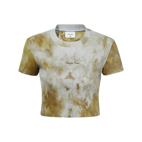 Guuka Hero T-Shirt Женская Желтая