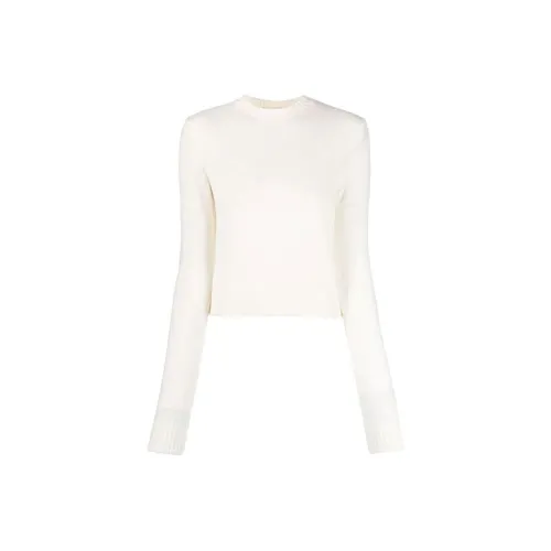 JIL SANDER Белый Женские Кашемировые Свитеры