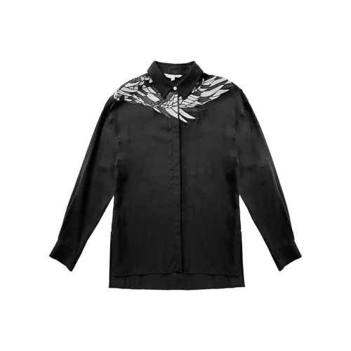 JI CHENG Черные Женские Рубашки