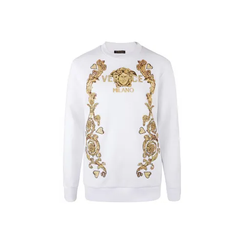 VERSACE Белый Женские Свитшоты
