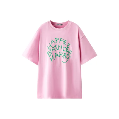 SEM R Стандартный Короткий Рукав Т-Рубашки Женские Dream Розовый 60352