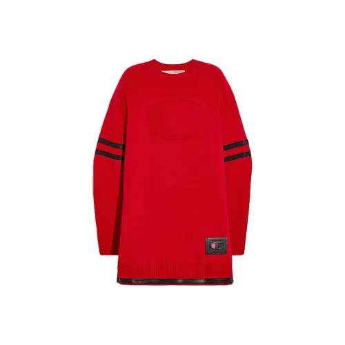 COACH X Champion SS21 Кашемировый свитер женский красный