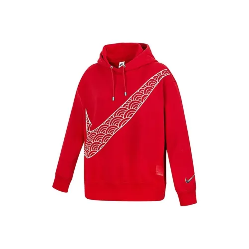 Nike Толстовка Женская Фитнес-Красный