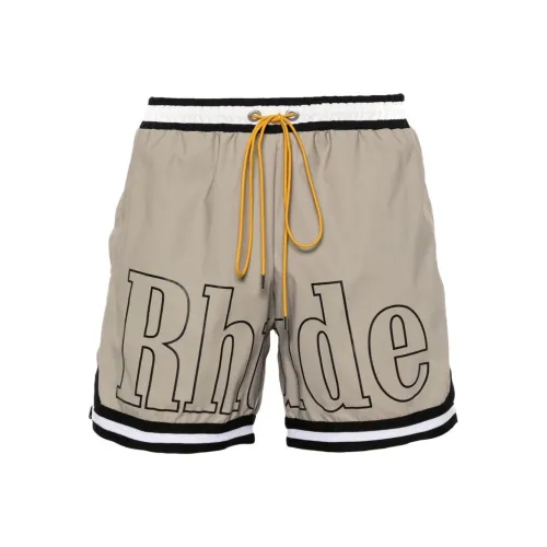 RHUDE Повседневные шорты Мужские Хаки