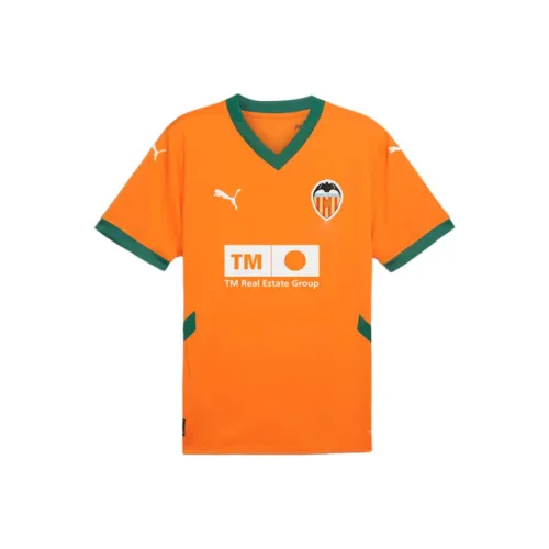 PUMA Valencia CFDRYCELL SS24 Valencia CF 24 25 Третье Джерси Мужской Футбол Джерси Мужской Оранжевый