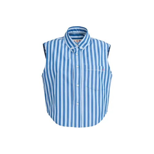 MARNI Светло-синие Женские Рубашки