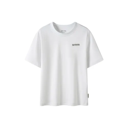 OUTDOOR PRODUCTS T-Shirt Женская Классическая Белая