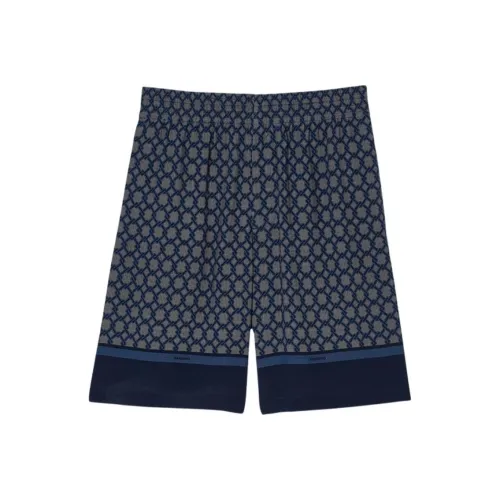 Sandro Повседневные шорты Мужские Темно-синие