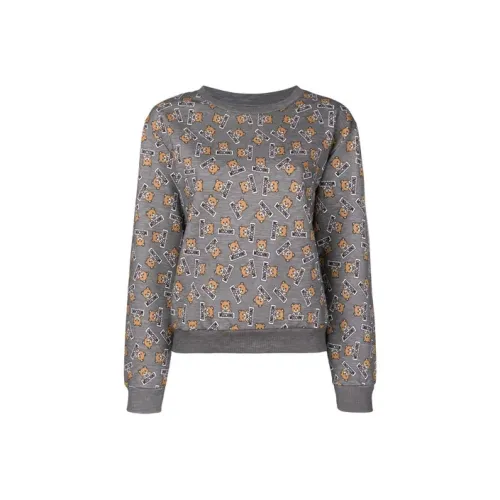 MOSCHINO Свитшот Женский Серый