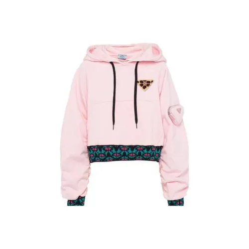 PRADA Розовые Женские Свитшоты