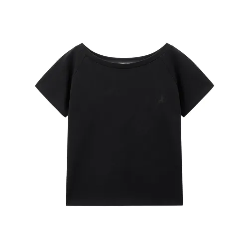 PEACEBIRD Черные Женские Футболки