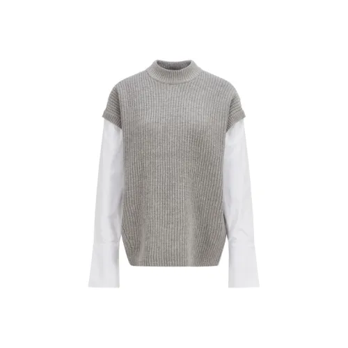 HUGO BOSS Серый Женские Кашемировые Свитеры
