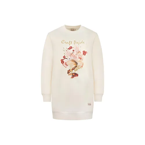 EVISU Экрю Женские Свитшоты