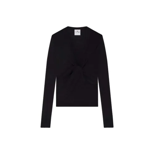 COURREGES Черный/Черный Женские Свитера
