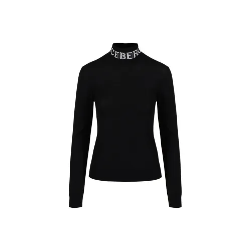 Цвет айсберга Черный Женские Свитеры