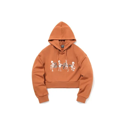 LINING Янтарно-коричневые Женские Толстовки