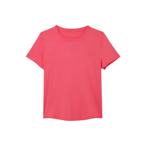 nike T-Shirt Женская Астра Розовый Черный