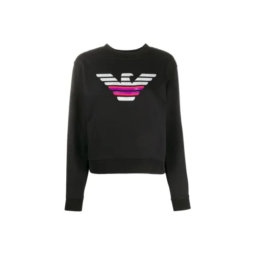 EMPORIO ARMANI Толстовка Женская Черная